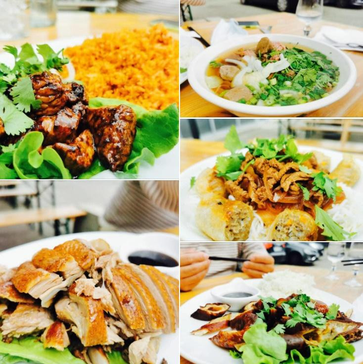 ồ ăn Việt tại Lyon, Pháp.