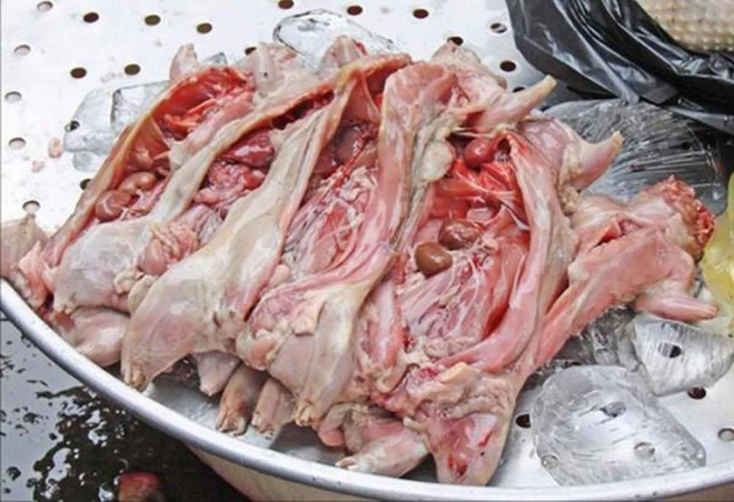 Về cơ bản, thịt chuột cống cỏ không khác lắm so với các đặc sản chuột khác như chuột dừa, chuột cống nhum, chuột đồng ở Bến Tre.