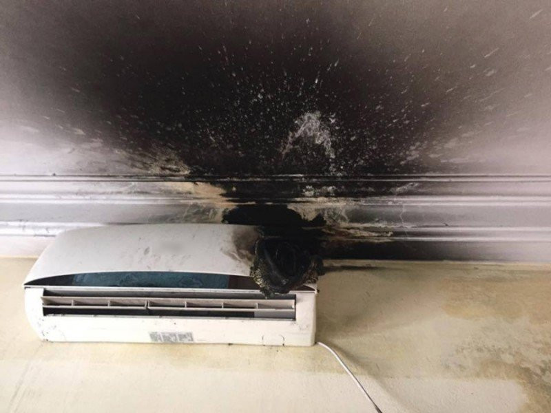 Troi nong dung dieu hoa thay dau hieu nay can than keo xay ra chay no