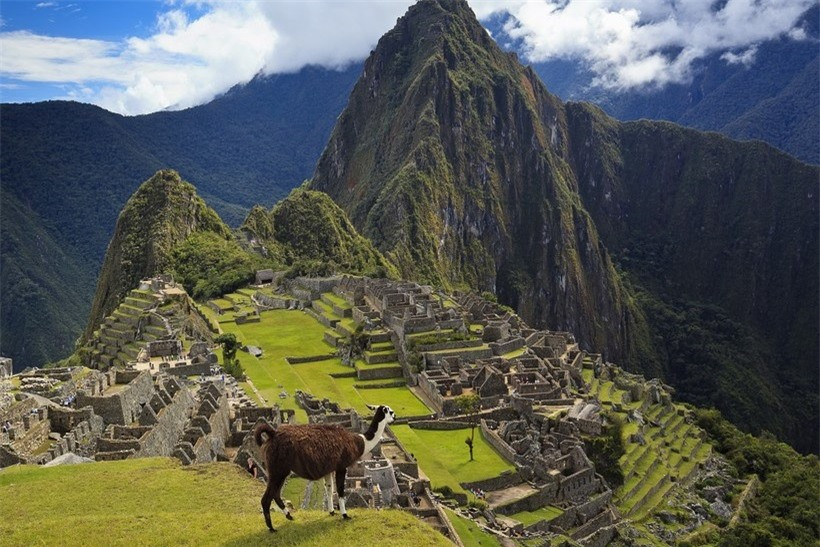 Thành cổ Machu Picchu ở Peru.
