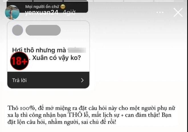 Ban gai thu mon Lam Tay buc xuc khi bi hoi chuyen 18+