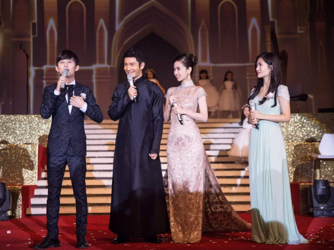 Ba doi vo chong du le cuoi cua Huynh Hieu Minh deu chia tay