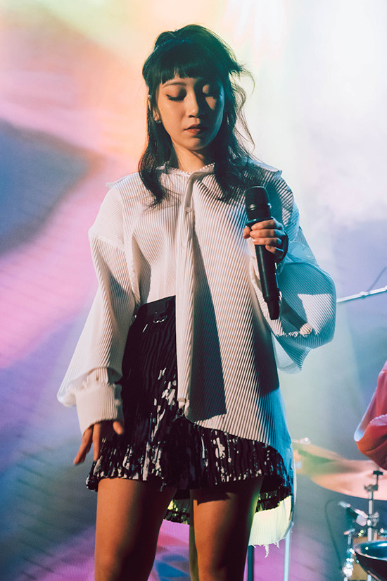 Cách chọn trang phục của Mỹ Anh rất ngẫu hứng, không rập khuôn theo một phong cách nào. 