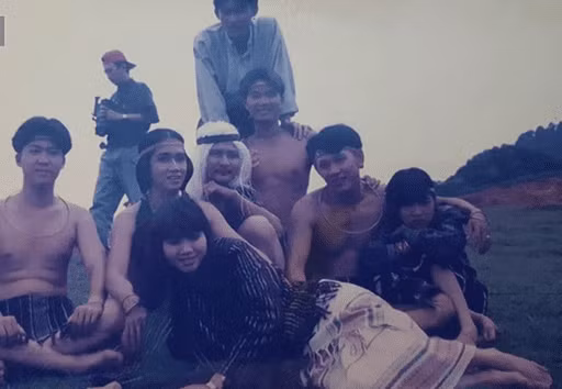 Loat anh chua tung cong bo cua NSUT Kim Tu Long va NSUT Thanh Loc