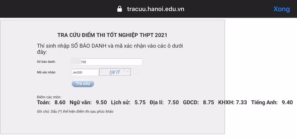 Profile khung trai dep Ha Noi dat 9,5 diem mon Ngu Van-Hinh-2