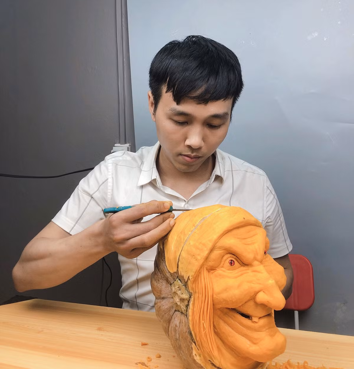 Got cai dau lau dang so, anh thanh nien kiem tien trieu moi ngay