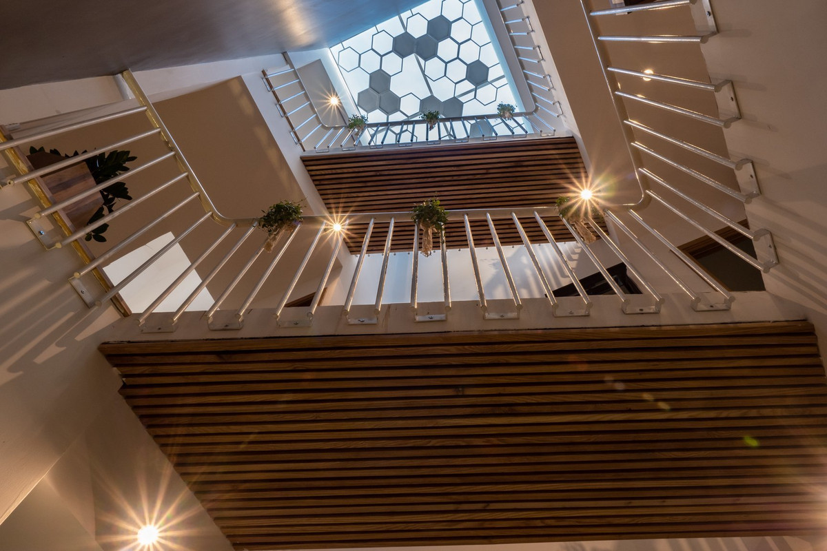 Ngoi nha o Da Nang, muon den cac phong phai qua chiec “cau vat veo”-Hinh-5