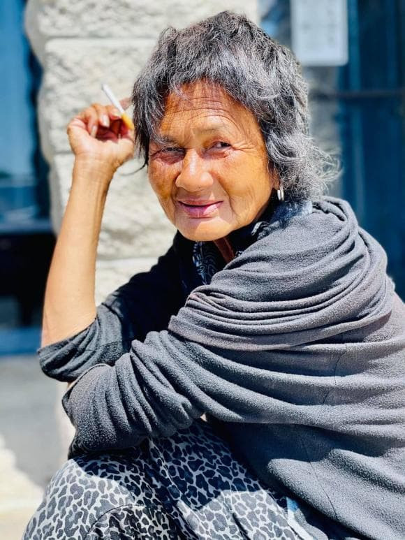 Loat anh hiem cua ca si Kim Ngan khi chua di lang thang o My-Hinh-8