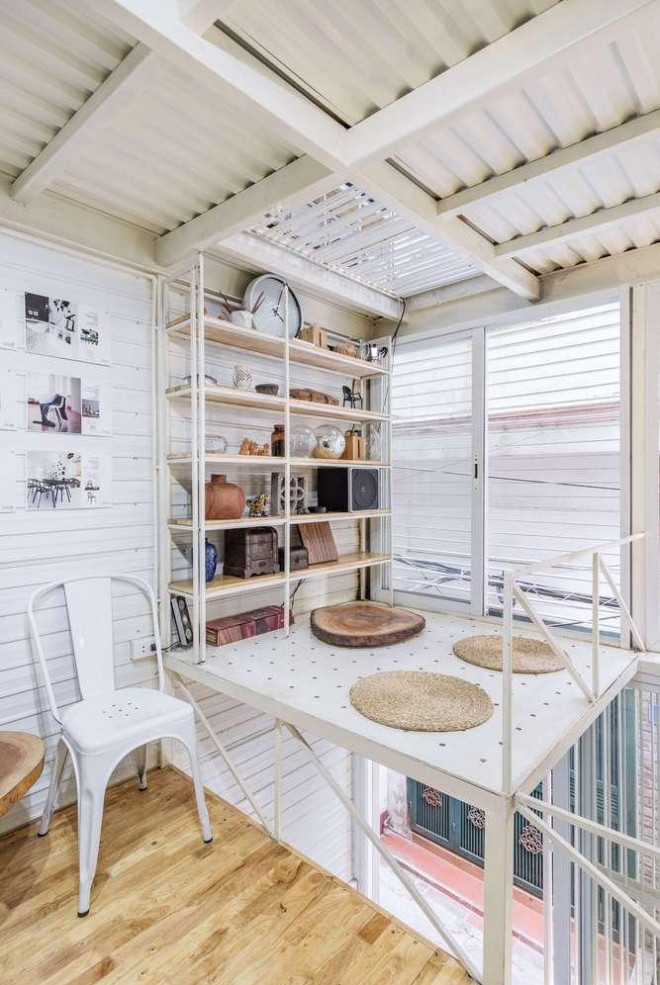 Nha pho 10m2 o Ha Noi khong ton mot vien gach de xay van dep-Hinh-18