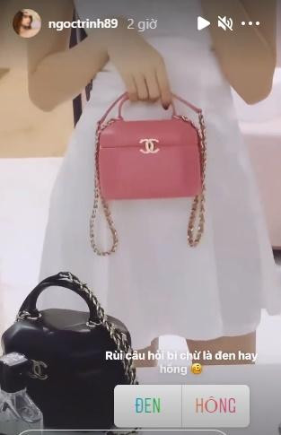 Mac dich benh kho khan, Ngoc Trinh van chi gan nua ty sam tui hieu-Hinh-3