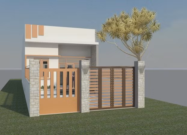 9 mau nha ong 1 tang gac lung dep me ly-Hinh-10