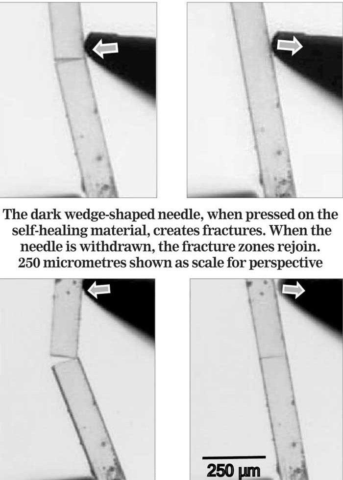 Màn hình smartphone tương lai có thể tự liền lại khi bị nứt vỡ ảnh 2