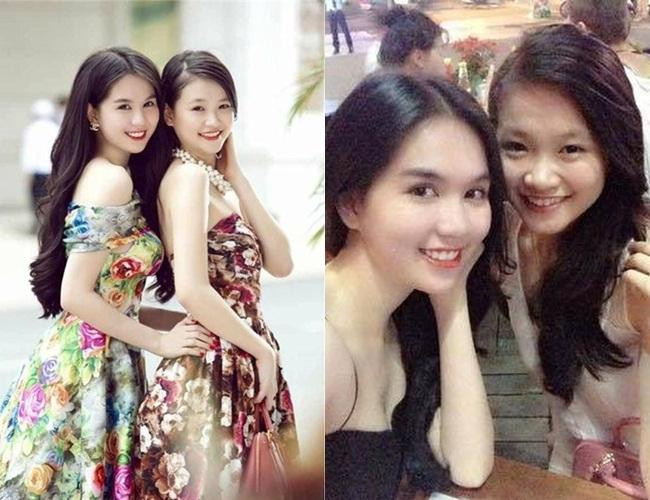 gọc Trinh - Phương Khánh từng chơi thân trong quá khứ. Khi ấy, nhan sắc Phương Khánh chỉ làm nền cho mẫu nội y trong những bức ảnh chụp chung.