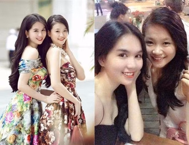 Ngọc Trinh - Phương Khánh từng chơi thân trong quá khứ. Khi ấy, nhan sắc Phương Khánh chỉ làm nền cho mẫu nội y trong những bức ảnh chụp chung.