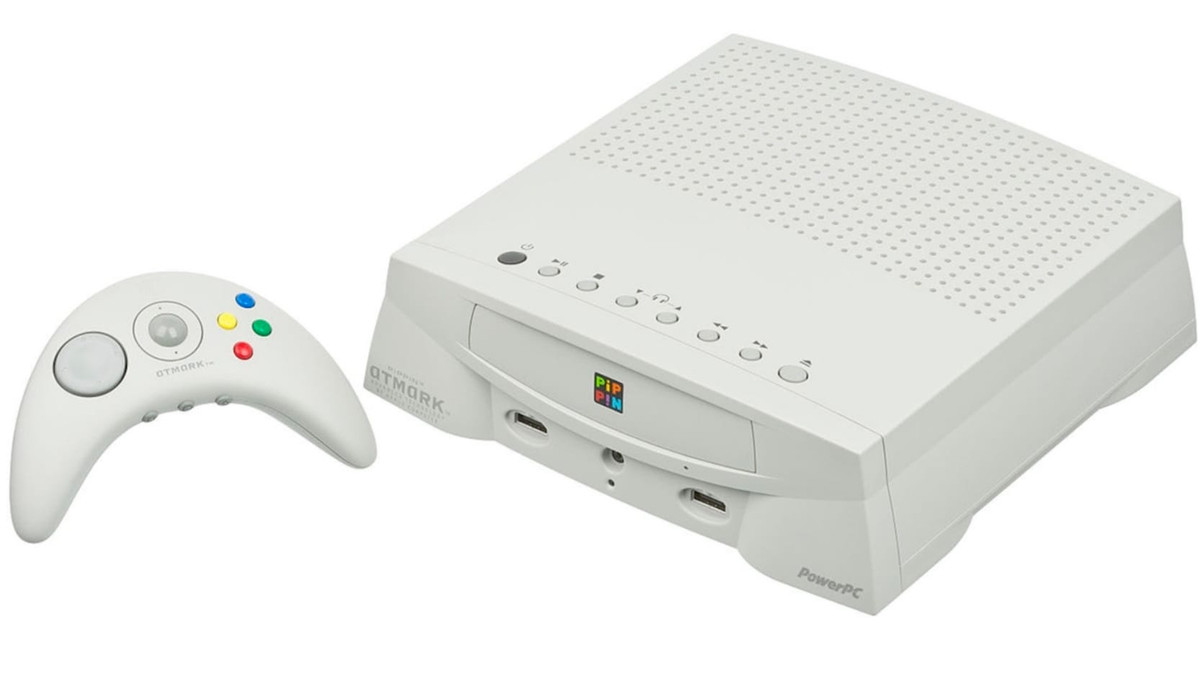  Pippin: Máy chơi game Pippin được sản xuất vào năm 1996. Sau 1 năm ra mắt, Pippin chỉ bán được 12.000 chiếc ở Mỹ và 42.000 chiếc tổng cộng. Ảnh: Evan Amos.