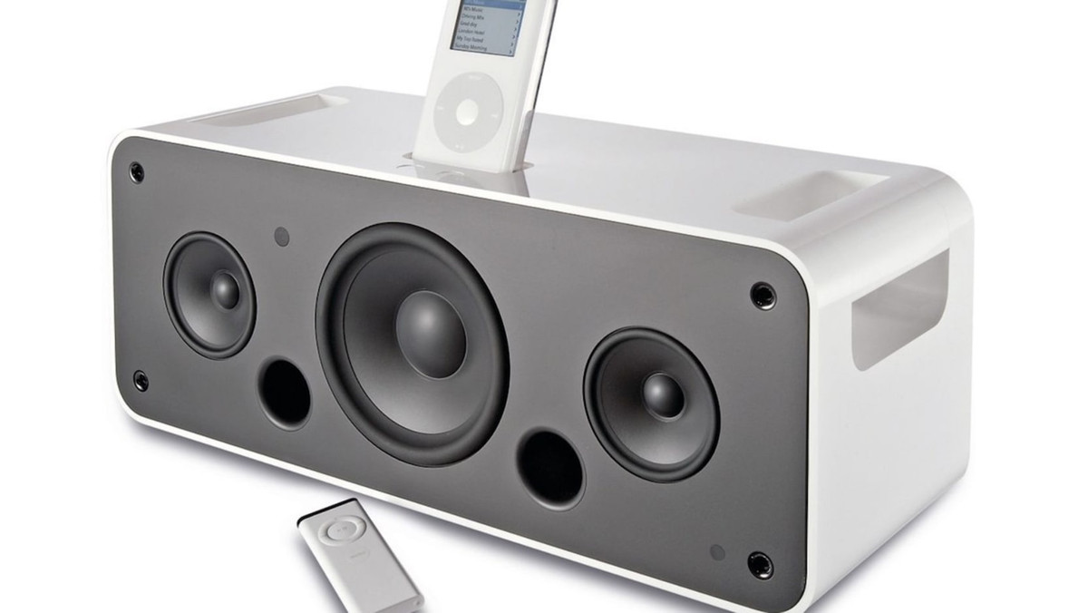  iPod Hi-Fi. Vào năm 2006, công ty đã cho ra mắt iPod Hi-Fi, một hệ thống loa ấn tượng với một đế cắm iPod tích hợp. Ảnh: Apple.