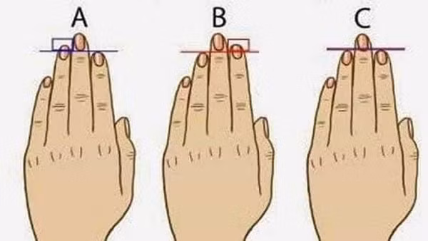 Xem do dai ngon tay biet ngay tuong lai ban giau sang hay ngheo kho