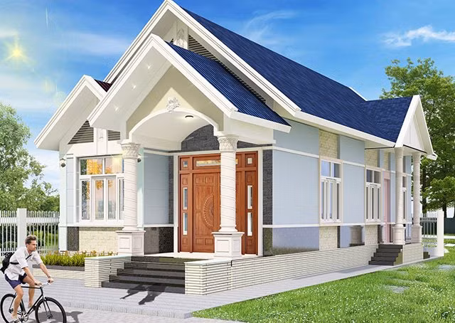 3 mau nha cap 4 thinh hanh nhat 2021: Xay tho chi mat 300 trieu-Hinh-4