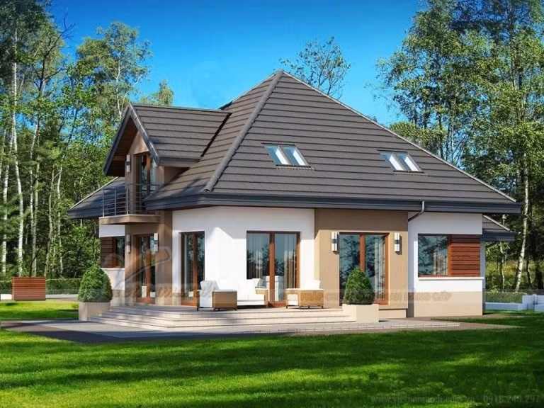 3 mau nha cap 4 thinh hanh nhat 2021: Xay tho chi mat 300 trieu-Hinh-16