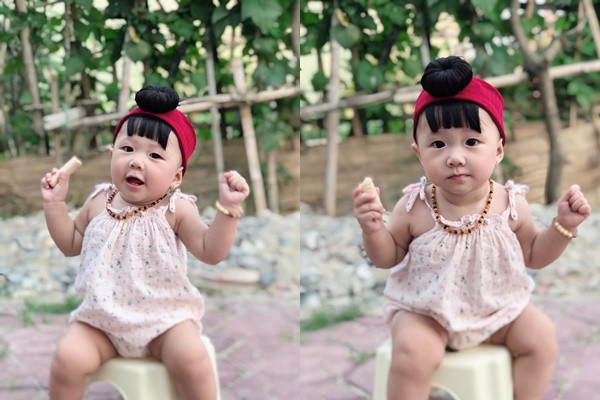 Con gai Phan Van Duc thay doi the nao sau 8 thang chao doi?-Hinh-11