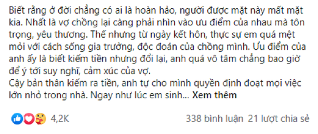 Đuổi vợ về ngoại để bố mẹ đẻ dạy cách làm dâu và cái kết Duoi vo ve ngoai de bo me de day cach lam dau va cai ket