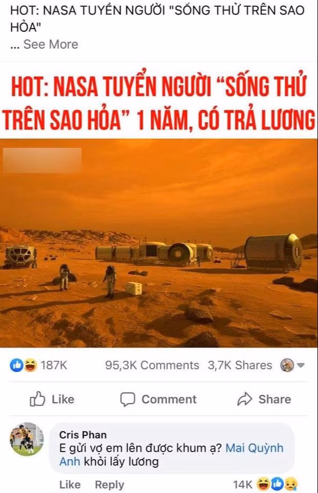 NASA tuyen nguoi song tren Sao Hoa, Cris Phan muon gui vo di luon-Hinh-2
