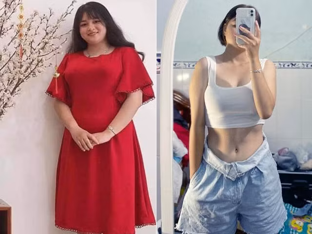 Bi che bai, co gai quyet tam thay doi, giam 17 kg sau 2 thang