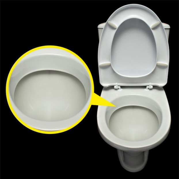 Tai sao toilet thuong co mau trang?