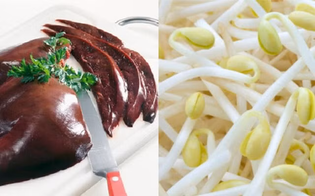 Nhung thuc pham tuyet doi khong nen an cung nhau keo hai than