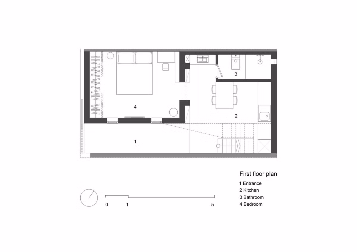 Cải tạo nhà bỏ hoang thành không gian nhiều nắng, cây xanh trong hẻm nhỏ