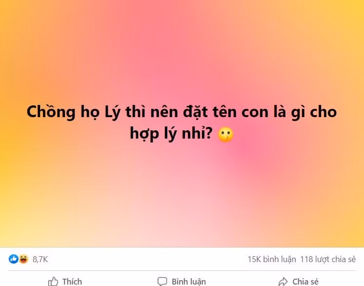 Chong ho Ly xin tu van dat ten con, ket gian tim nguoi