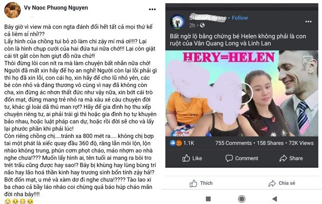 Phuong Vy phan no khi chong bi ghep cap voi vo Van Quang Long-Hinh-2