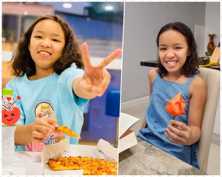 Lan dau con gai Viet Huong duoc me xung xinh cho mac vay dieu da-Hinh-8