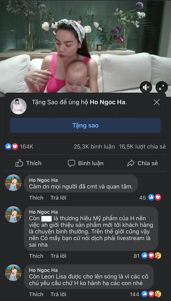 Ho Ngoc Ha dap tra khi bi len an 