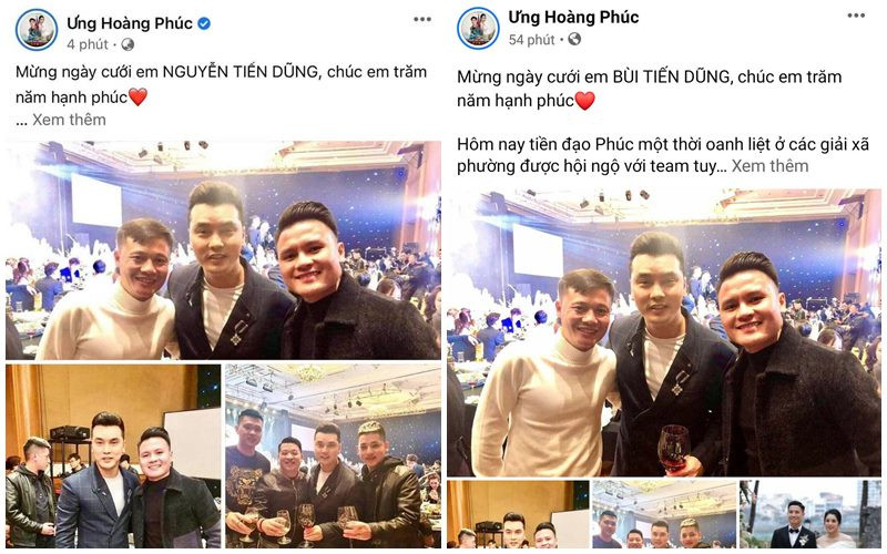 Ung Hoang Phuc mac sai lam khi chuc mung hon le Bui Tien Dung-Hinh-2