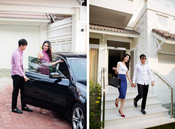 Bach dinh trong khu nha giau cua Thuy Tien - Cong Vinh