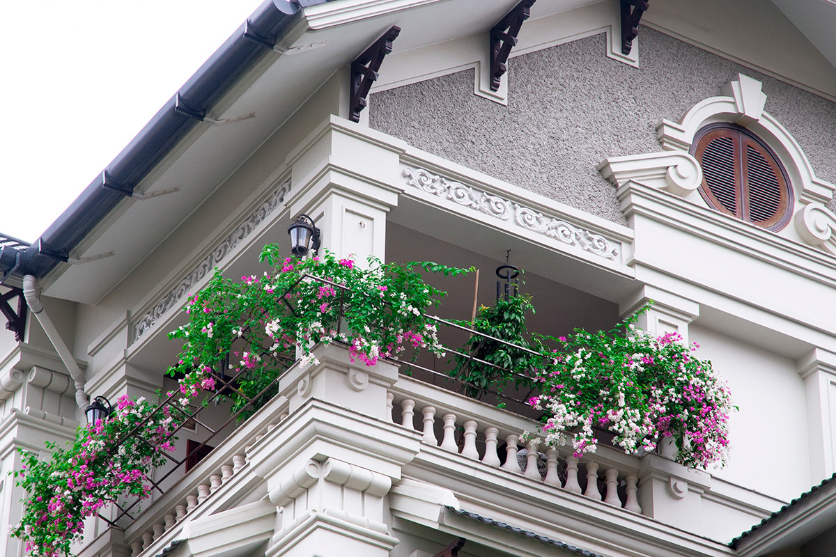 Ngôi nhà có mặt tiền hoa giấy cực lãng mạn khiến ai nhìn cũng mê - Hình 3 Ngoi nha co mat tien hoa giay cuc lang man khien ai nhin cung me-Hinh-3