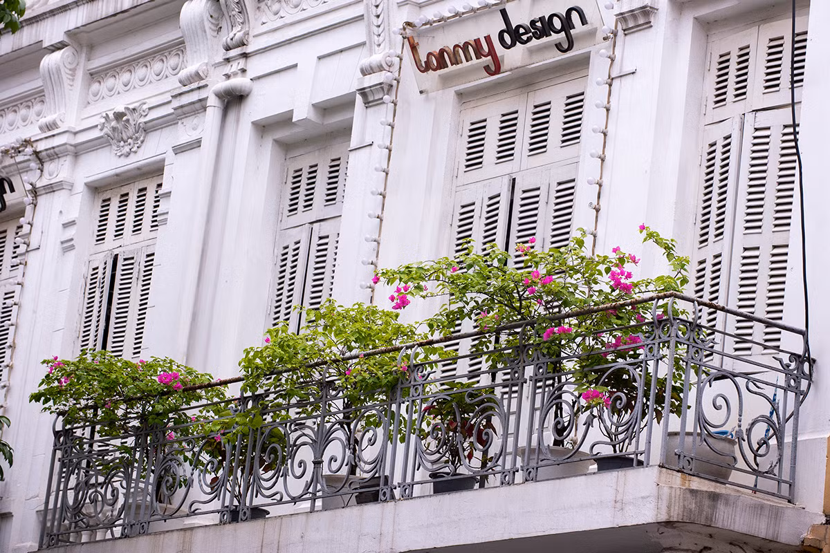 Ngoi nha co mat tien hoa giay cuc lang man khien ai nhin cung me