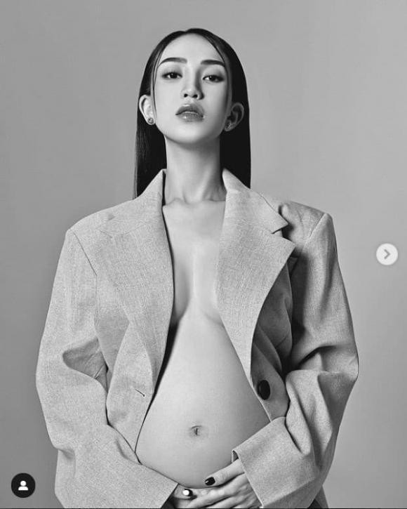 Con gai Minh Nhua show bung bau, tam diem do don vong 1 tha rong-Hinh-9