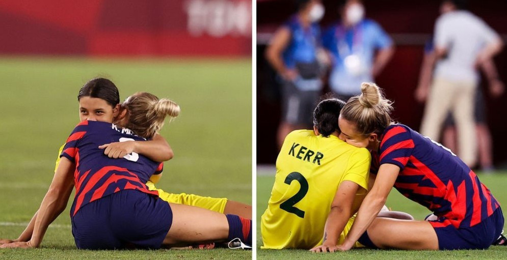 Hai nu cau thu xac nhan hen ho sau khoanh khac gay sot o Olympic