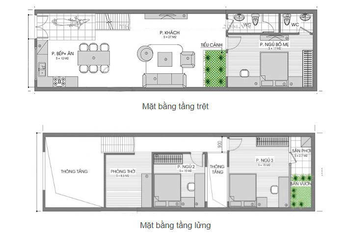 Man nhan voi 3 mau nha cap 4 co gac lung voi chi phi 200 trieu-Hinh-6