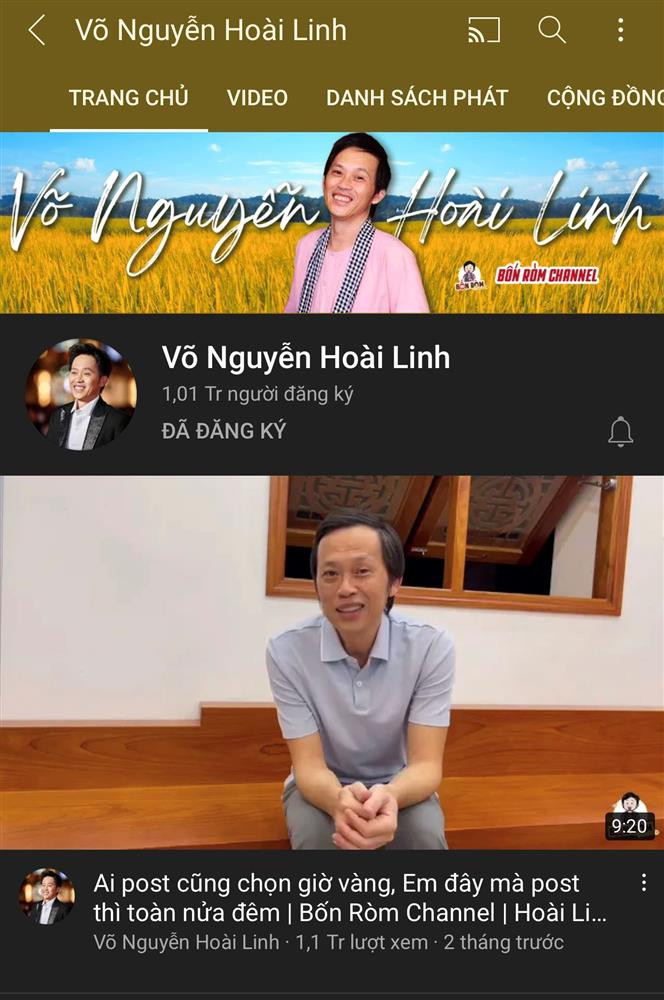 Hoai Linh chi follow nguoi tung 