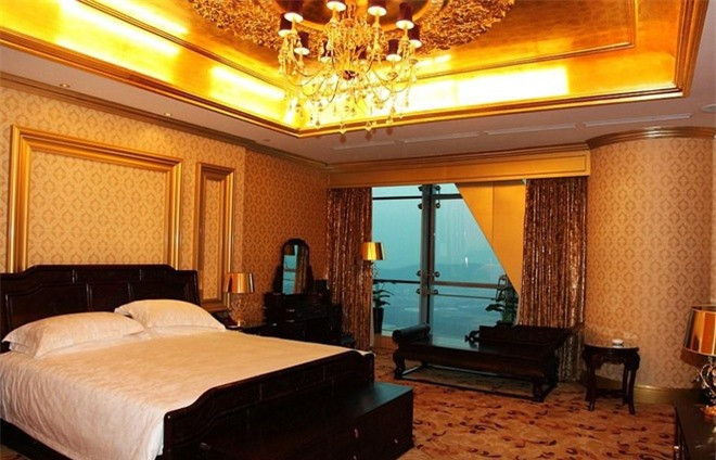 Du khách sẽ phải trả 100.000 nhân dân tệ (khoảng 11.600 bảng Anh) cho một đêm nghỉ ngơi tại khách sạn cao cấp này. Ảnh:Getty images.