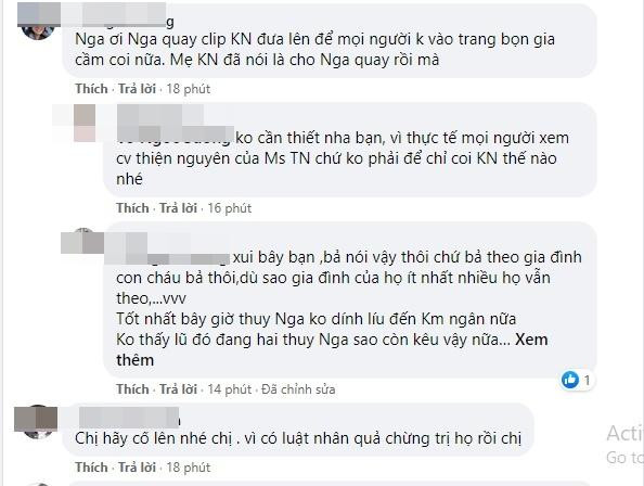 Thuy Nga cau cuu khi lien tiep bi 