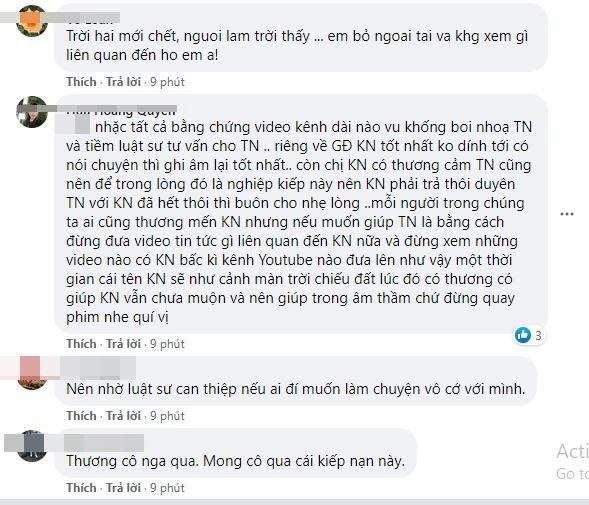 Thuy Nga cau cuu khi lien tiep bi 