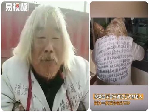 Ông cụ ăn xin "hô biến" thành đại gia ảnh 1