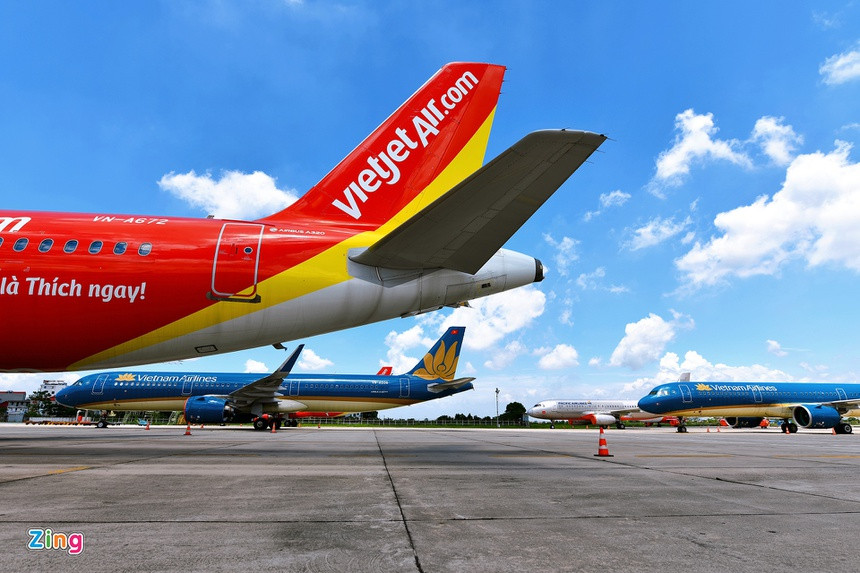 Gần nhất, Bộ GTVT đã cho phép Cục Hàng không căn cứ nhu cầu thực tế, có thể giảm khai thác đường bay TP.HCM - Hà Nội xuống dưới 2 chuyến khứ hồi/ngày.