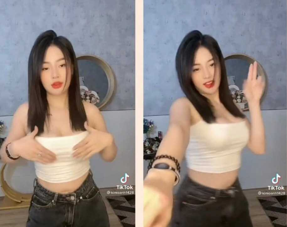 Hot TikToker gay bao voi vu dieu cuoi ngua dat trieu view