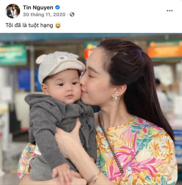 Ông xã Đặng Thu Thảo khoe ảnh con trai còn tranh thủ làm thơ - Hình 2 Ong xa Dang Thu Thao khoe anh con trai con tranh thu lam tho-Hinh-2