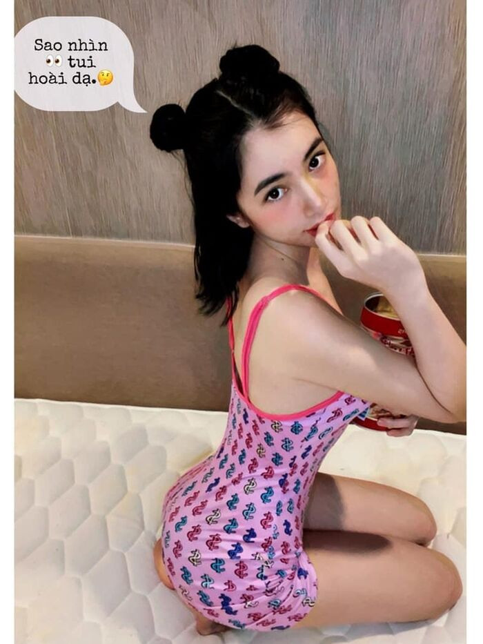 Cam Dan dien ao hung ho khoe chan thon, fan to mo-Hinh-7